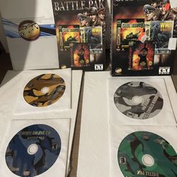 4) - [ ] PC Game: Strategy First: Steel Beasts, WWII Online Blitzkrieg & Sudden