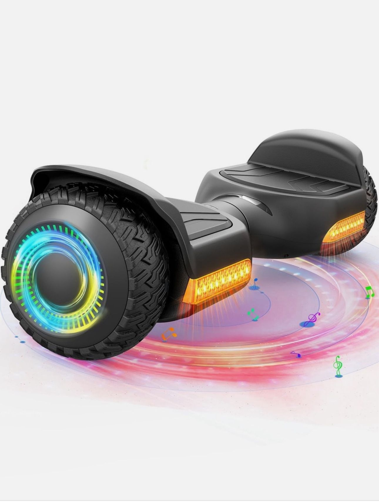 Gyroor Hoverboard New G13 All Terrain Hoverboard LED Lights & Dual 250W motors