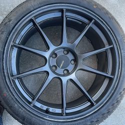 5x100 Wheels 18x9.5 Brand New Tires