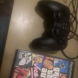 Ps2 Fat W One Control And 2 Games 