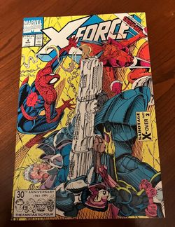 X Force # 3 Comic Book ( Third Appearance Of Deadpool