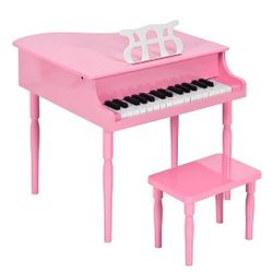 Kids Piano With Stool