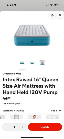 Raised Queen Air Mattress (NEW IN BOX)