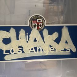 Chaka Graffiti Sign