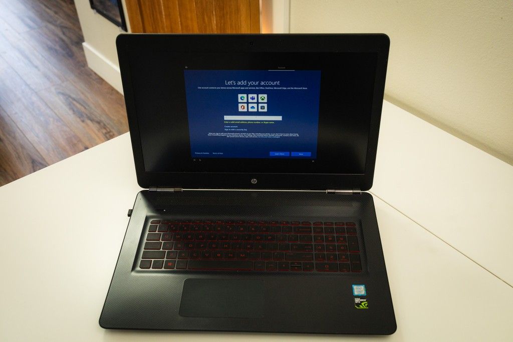 Gaming laptop:
HP - Omen 17.3" Laptop - Intel Core i7 - 12GB Memory - NVIDIA GeForce GTX 1050 Ti - 1TB HDD +