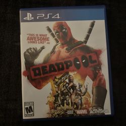 Deadpool PS4 Complete In box Rare Marvel Activision MINT Disc 