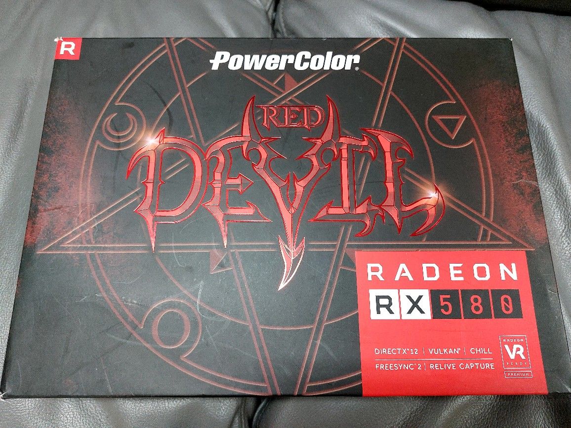 AMD RX 580 8GB RED DEVIL Graphic Card Video Card Electronics & Media