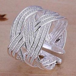 925 sterling silver ring open size