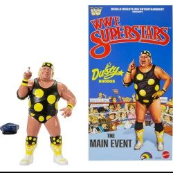 WWE Ljn Superstar Dusty Rhodes Rtro Figure
