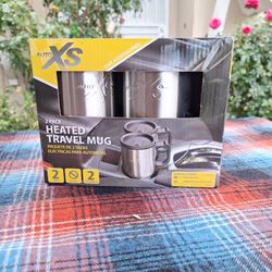   2 Pack   Heated Travel Mug 