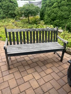 Wood Bench