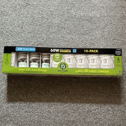 10 Pack FEIT Electric 60W Replacement CFL bulbs