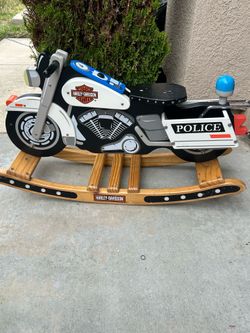 Harley-Davidson police rocker