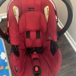 Red Car Seat