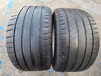 2 USED TIRES MICHELIN PS4 255/35/20