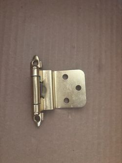 11 sets Brass Self-Closing Cabinet Hinge