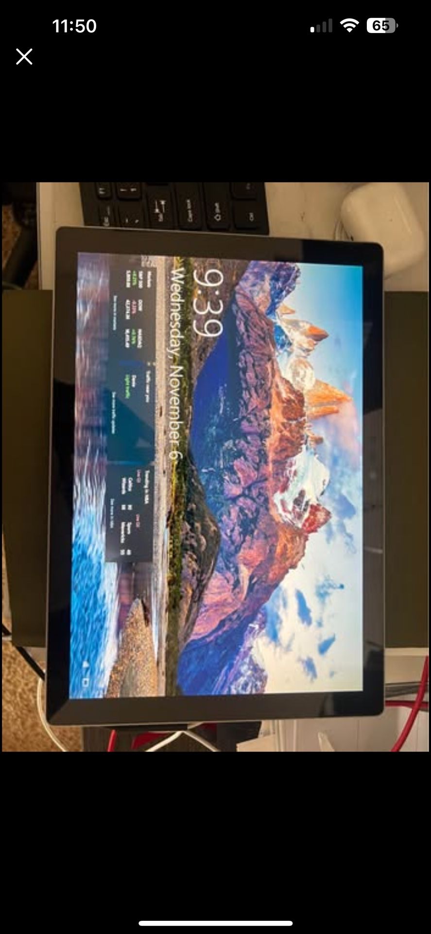 Microsoft Surface Pro 8 13” screen