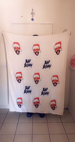 Bad bunny Personalized Blanket