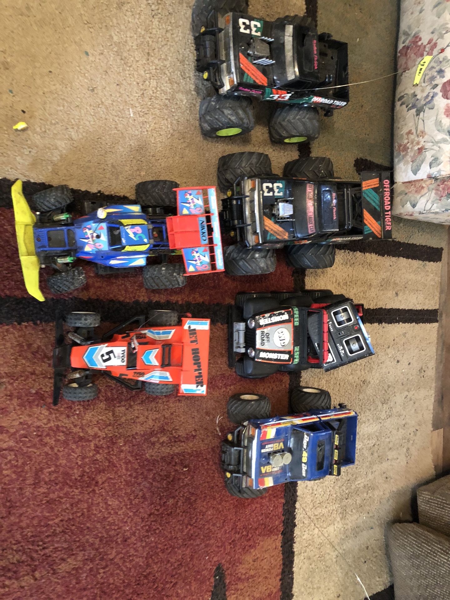 Vintage Radio Shack RC cars