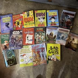 Books! Ranging From Kids- Adults