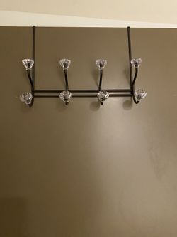 Decorative Over The Door Coat, Purse, Towel Hanger