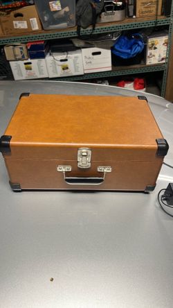 Suitcase record player
