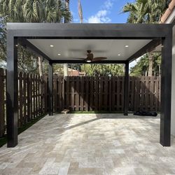 Aluminum Terrace, Pergola, Patio Cover and Screen Enclosure