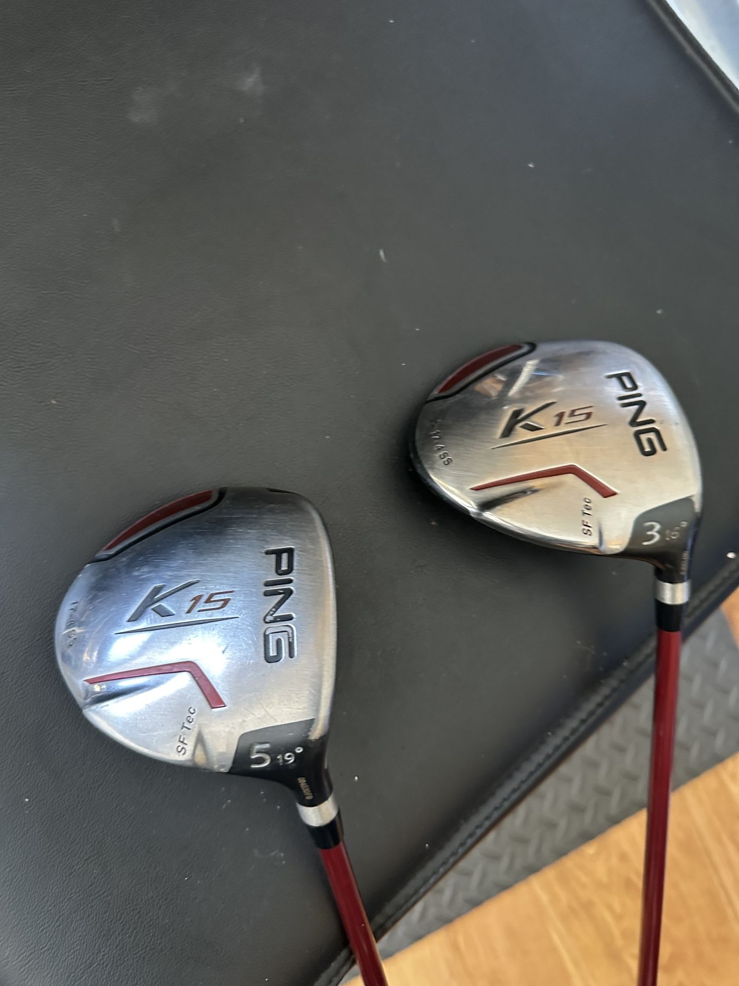 Ping K15 3w & 5w Fairway Woods Golf Clubs