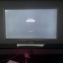 White LG Monitor !ACCEPTING LOWBALLS!