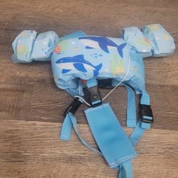 Moro Puddle jumper, life vest for kids 6-14 kg, 6-36 months age, NEW.
Life vest, swimming vest for 6-36 months old kids