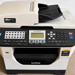 Brother SMC – 8890DW Wireless All-In-One Laser Printer Copier Scanner Fax Works Great