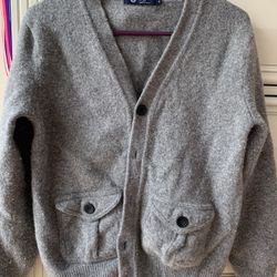 J Crew Wool Cardigan Medium