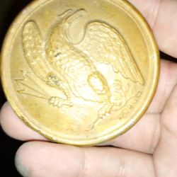American Civil War "Eagle Plate" Chest Buckle 