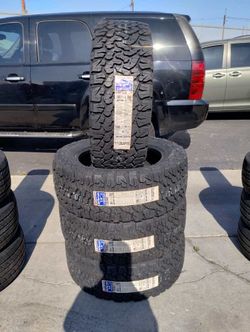 Tires New 285 55R20 Bfgoodrich KO2 $950 set of four install mount and balance 👌