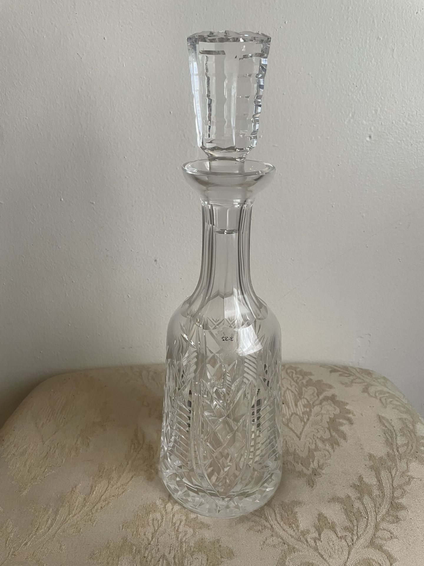 Waterford Crystal Clare Cut Decanter and Stopper - Feel Free to Ask Questions