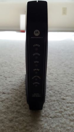 Motorola cable modem