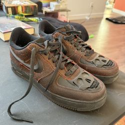 Nike Air Force One Halloween Size 11 Worn