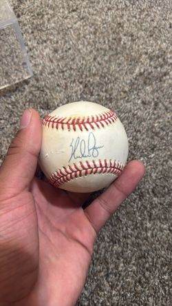 Nolan Ryan signed baseball