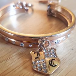 Juicy Couture Double Bangle Bracelet 