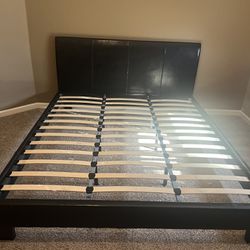 California King Bed Frame W/ Bunkie Boards 