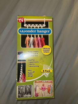Wonder Hanger Space Saving Hangers 8 Pack