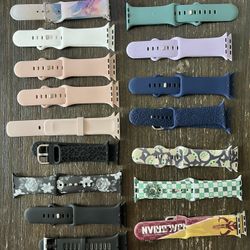 Silicone Apple watch Bands