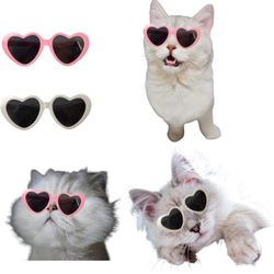 Pet Cat Dog Doll Sunglasses, Kitty Funny Props Eyeglasses