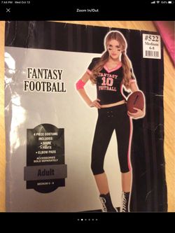 Fantasy Football Costume Medium