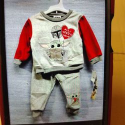 Star Wars Two-piece Outfit 12 Months Only Have 12 Available