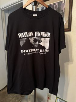 Y2K Waylon Jennings Birthday Bash Event Tee