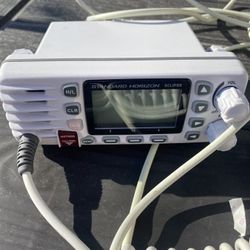 Standard horizon eclipse marine radio and antenna