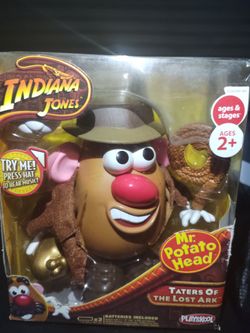 Indiana Jones Mr. Potato Head. Unopened 