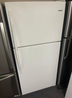 Whirlpool Top Mount White Refrigerator Fridge
