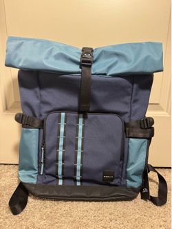 Brand New Oakley Utility Rolled Up Backpack - Foggy Blue